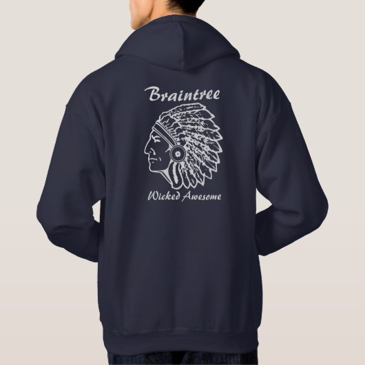Braintree Wamps Hoodie (Rückseite)