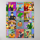 Brainwarp-Zeichen #1 - Print Poster (Vorne)