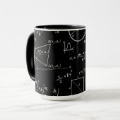 Brainy Black-Board-Kombination mit großer Tasse (Vorderseite Links)