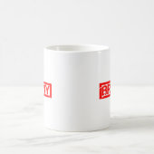 Brainy Briefmarke Kaffeetasse (Mittel)