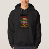 Brainy Burgers Adult Pullover (Vorderseite)