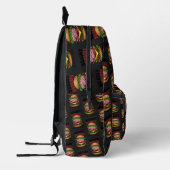 Brainy Burgers Backpack Bedruckter Rucksack (Links)