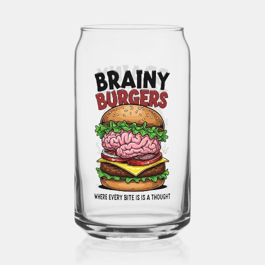Brainy Burgers Dosenglas (Vorderseite)