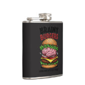 Brainy Burgers Flasche Flachmann (Rechts)