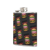 Brainy Burgers Flasche Flachmann (Links)