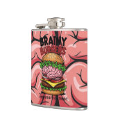 Brainy Burgers Flask Flachmann (Links)