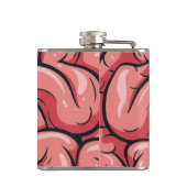 Brainy Burgers Flask Flachmann (Rückseite)