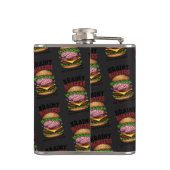 Brainy Burgers Flask Flachmann (Rückseite)