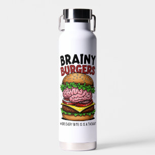 Brainy Burgers Isolierflasche Trinkflasche