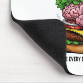 Brainy Burgers-Mauspad Mousepad (Ecke)