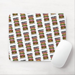Brainy Burgers-Mauspad Mousepad