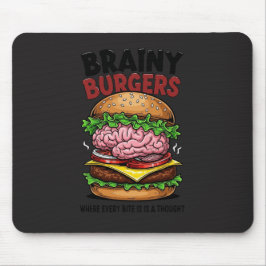 Brainy Burgers Mousepad