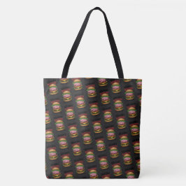 Brainy Burgers Tote Bag Tasche