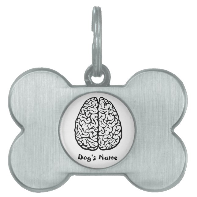 Brainy Dog Tag Tiermarke (Vorderseite)