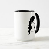 Brainy Fangirls Tasse (VorderseiteRechts)