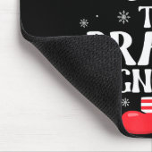 Brainy Gnome Christmas Family Matching Group Funny Mousepad (Ecke)