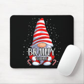 Brainy Gnome Christmas Pajamas Matching Family Gro Mousepad (Mit Mouse)