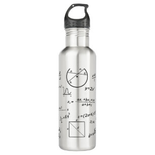 Brainy Mathe Edelstahlflasche