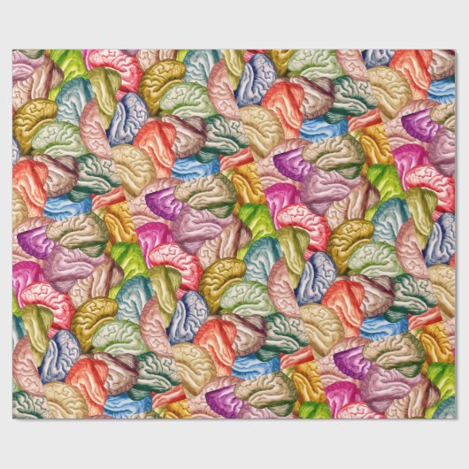 Brainy Papier 2 Geschenkpapier (Flach)