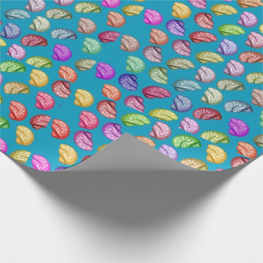 Brainy Papier Geschenkpapier (Ecke)