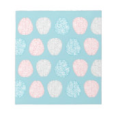 Brainy Pastel Pattern Notizblock (Vorderseite)