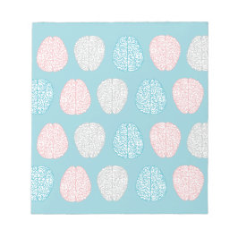 Brainy Pastel Pattern Notizblock