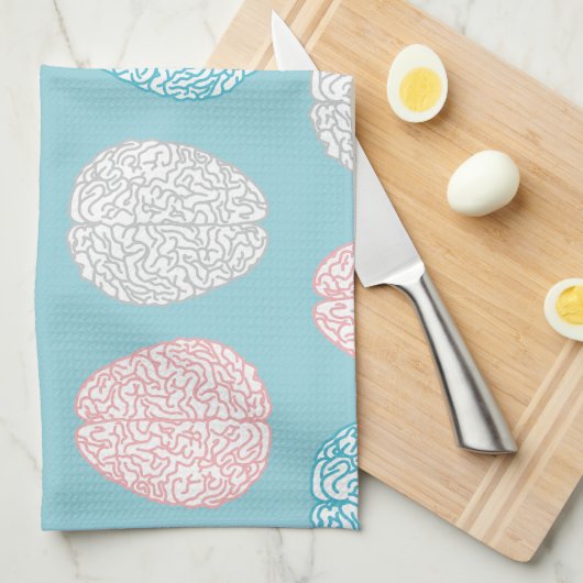 Brainy Pastellmuster Handtuch (Viertel Falte)