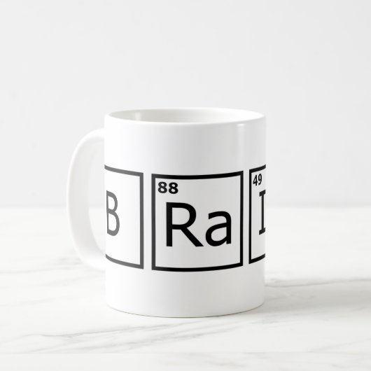 Brainy People Kaffeetasse (Vorderseite Links)