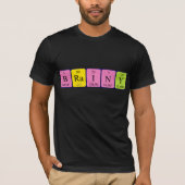 Brainy Periodenname Shirt (Vorderseite)
