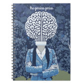 Brainy Person Notizblock (Vorderseite)