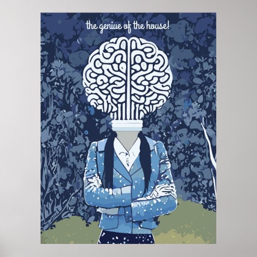 Brainy Person Poster (Vorne)
