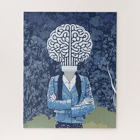 Brainy Person Puzzle (Vertikal)