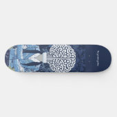 Brainy Person Skateboard (Horizontal)