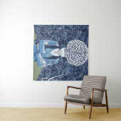 Brainy Person Wandteppich (Beispiel (Horizontal))