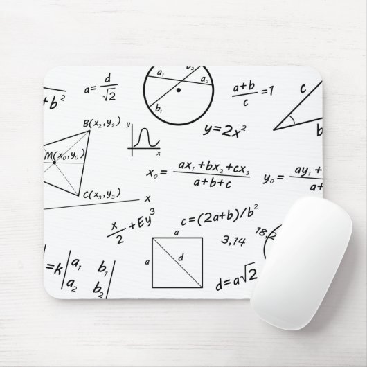 Brainy-Whiteboard-Mauspad Mousepad (Mit Mouse)