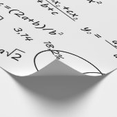 Brainy Whiteboard-Umhüllungspapier Geschenkpapier (Ecke)