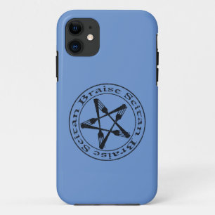 Braise Seitan Vegan Pentagram (dark version) Case-Mate iPhone Hülle