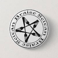 Braise Seitan Vegan Pentagram (dunkle Fassung)