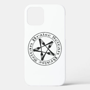 Braise Seitan Vegan Pentagram (dunkle Fassung) Case-Mate iPhone Hülle