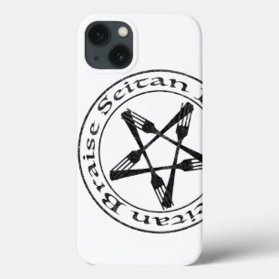 Braise Seitan Vegan Pentagram (dunkle Fassung) Case-Mate iPhone Hülle
