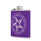 Braise Seitan Vegan Pentagram (Lichtversion) Flachmann (Links)