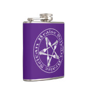 Braise Seitan Vegan Pentagram (Lichtversion) Flachmann (Rechts)