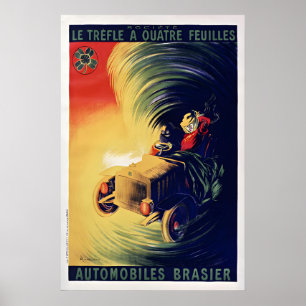 Braiser Auto Poster Drucke