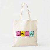 Braith Periodic table name tobag Tragetasche (Vorne)