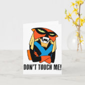 Brak Dont Touch Me  Karte (Gelbe Blume)
