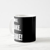 Brake! Funny Driving Instructor Ever  Kaffeetasse (Vorderseite Links)