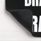 Brake! Funny Driving Instructor Ever  Mousepad (Ecke)