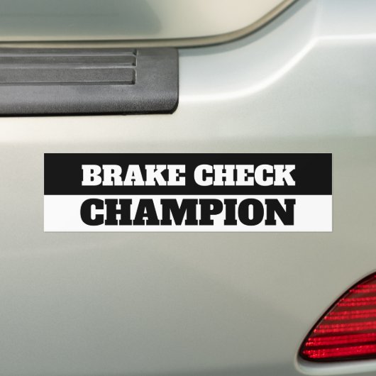 BRAKE KARO CHAMPION AUTOAUFKLEBER (Auf Auto)