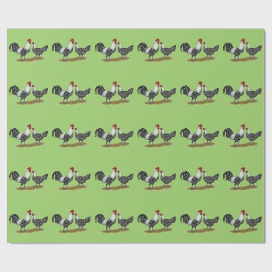 Brakel Chickens Geschenkpapier (Flach)