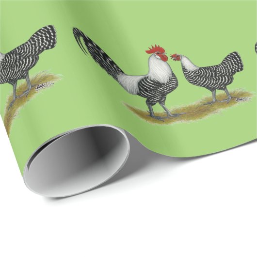 Brakel Chickens Geschenkpapier (Rolleneckpunkt)